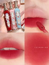 Flower Knows Strawberry Rococo Series Embossed Blush Velvet Matte Lip Glaze (Option: S09-Lip gloss)